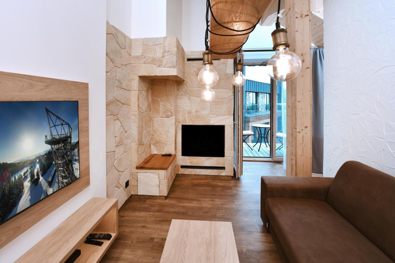 Aplend Hotel Ovruc Štrbské Pleso Exteriör bild